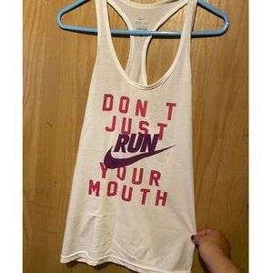 Nike — Don’t just run your mouth tee